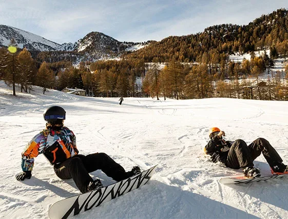 montagne e snbowboard